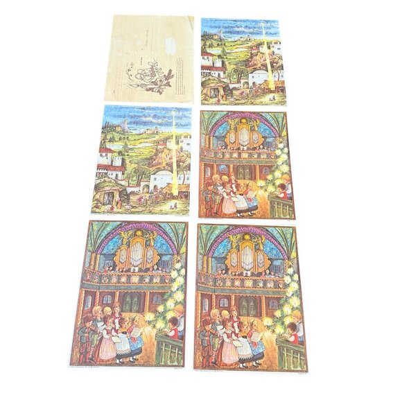 5 Vintage Advent Calendars from West Germany - Picture 2 of 14